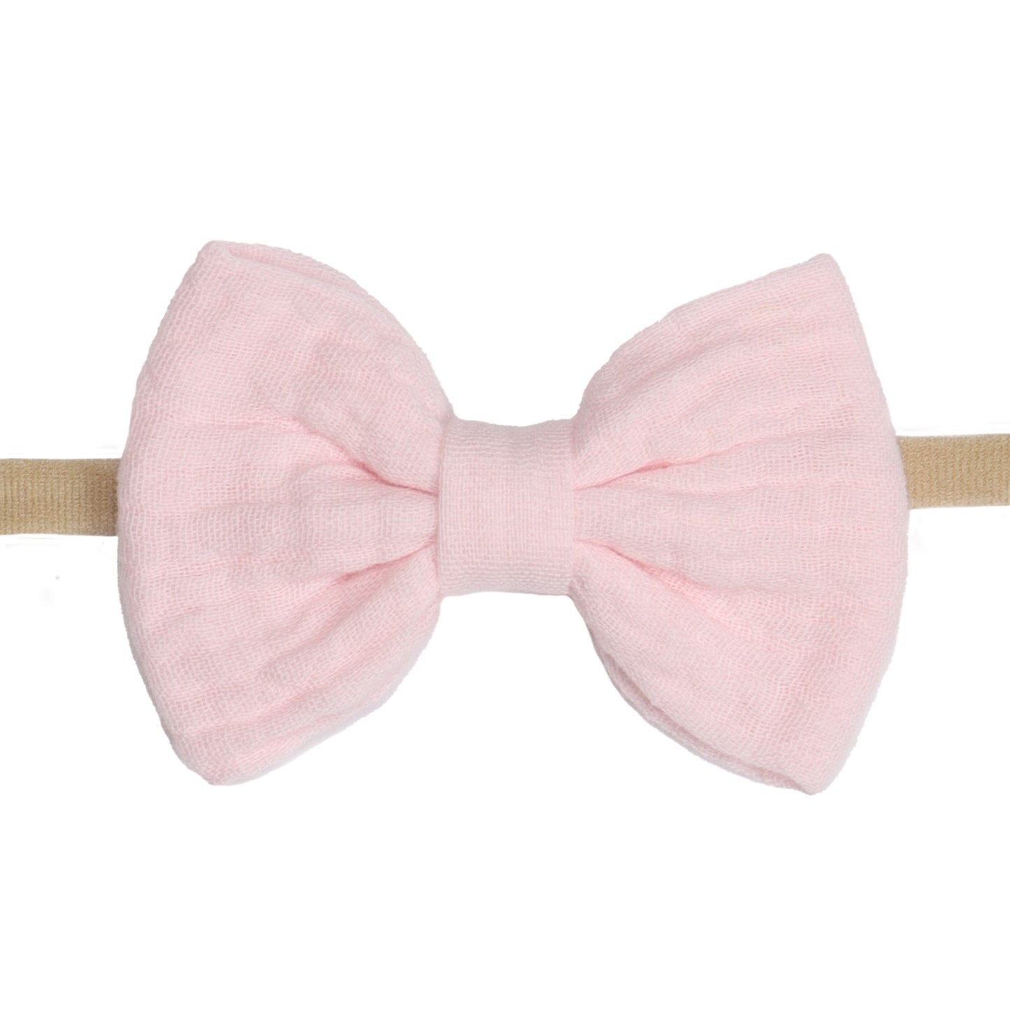 Muslin Bow Headband