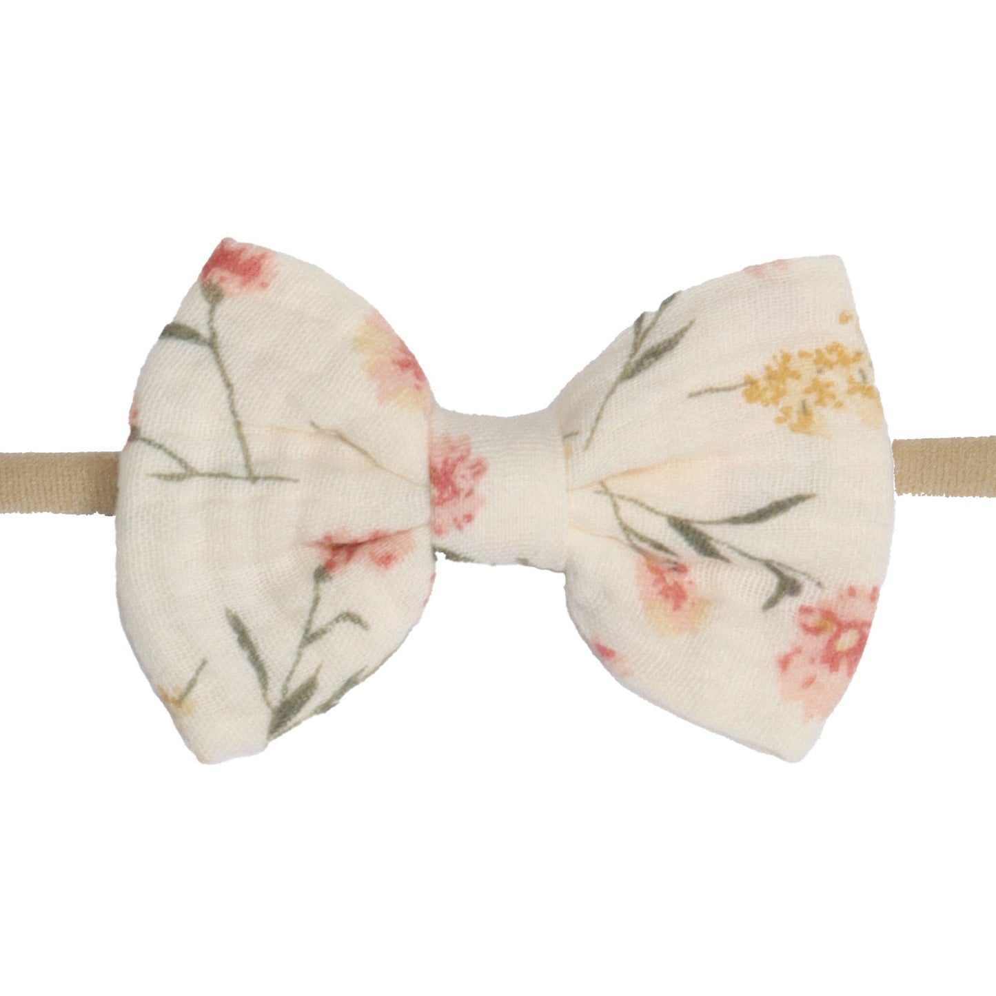 Muslin Bow Headband