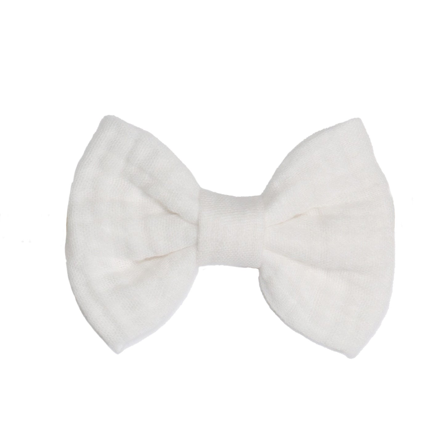 Muslin Bow Clip