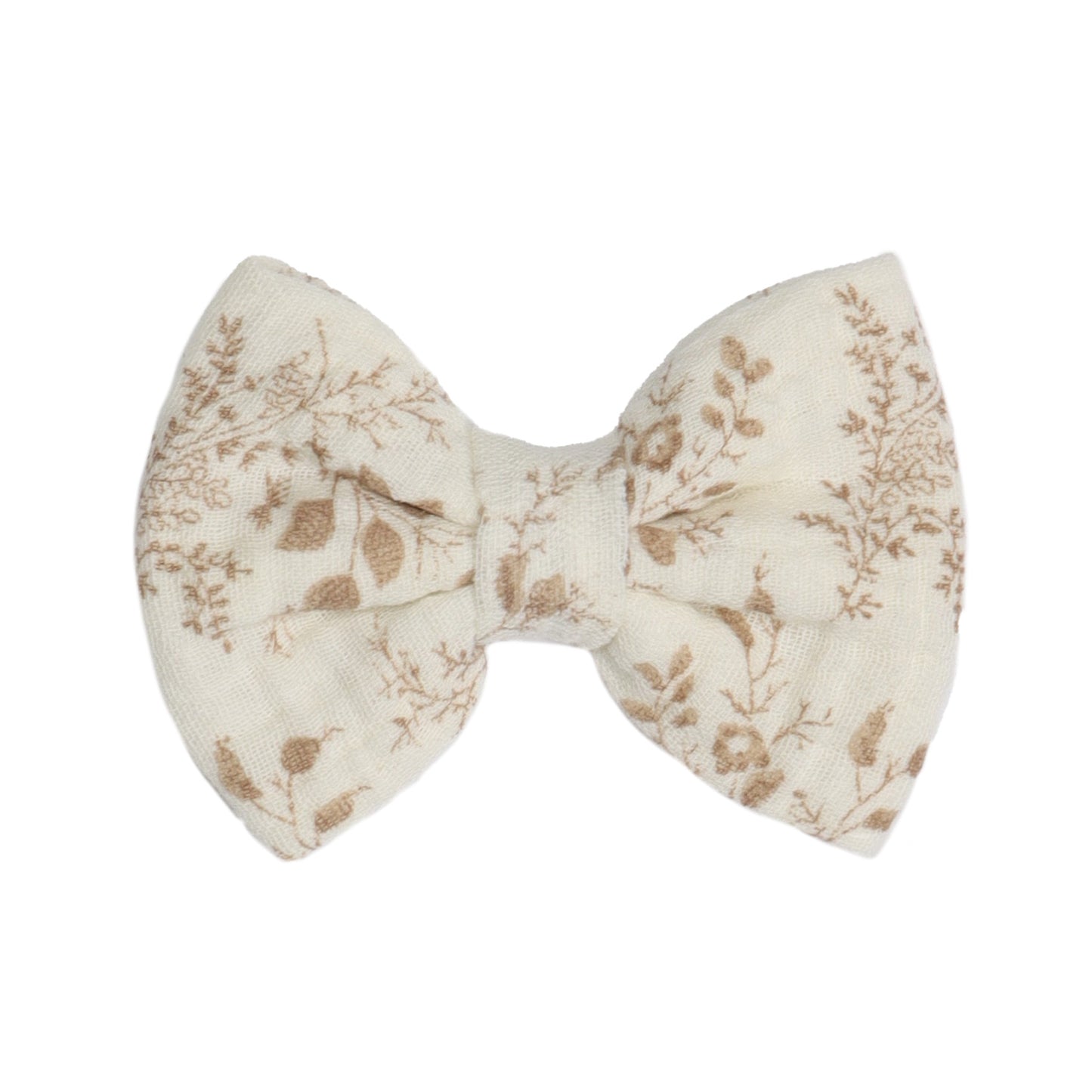 Muslin Bow Clip
