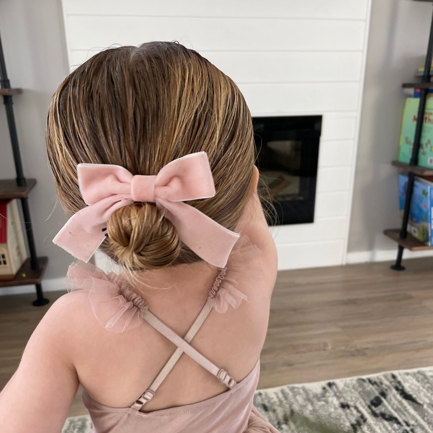 The Velvet Bow Clip